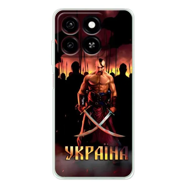 Чохол з принтом «Україна» для ZTE Blade A35 Чохол з принтом «Україна» для ZTE Blade A35