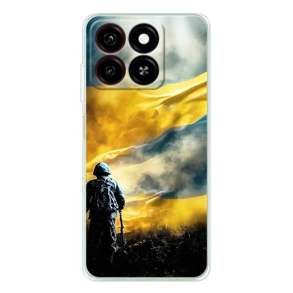 Чохол з принтом «Війна» для ZTE Blade A35 Чохол з принтом «Війна» для ZTE Blade A35