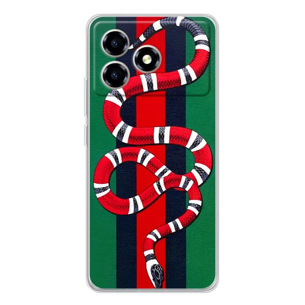 Чехол с принтом «Gucci змия» для ZTE Blade A36 Чехол с принтом «Gucci змия» для ZTE Blade A36