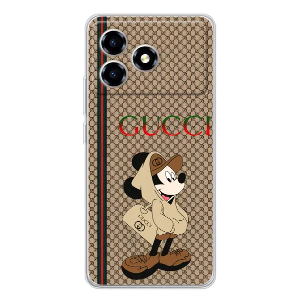 Чехол с принтом «Mickey GUCCI» для ZTE Blade A36 Чехол с принтом «Mickey GUCCI» для ZTE Blade A36