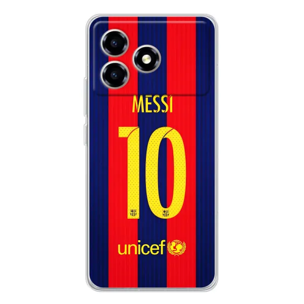 Чехол с принтом «Messi Barca 10» для ZTE Blade A36 Чехол с принтом «Messi Barca 10» для ZTE Blade A36
