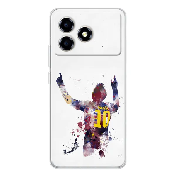 Чехол с принтом «Messi Barca» для ZTE Blade A36 Чехол с принтом «Messi Barca» для ZTE Blade A36