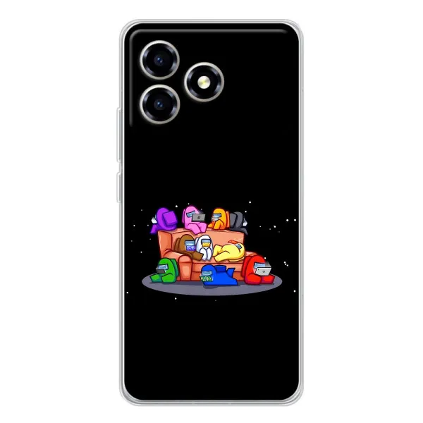 Чехол с принтом «Амонг-ас» для ZTE Blade A36 Чехол с принтом «Амонг-ас» для ZTE Blade A36