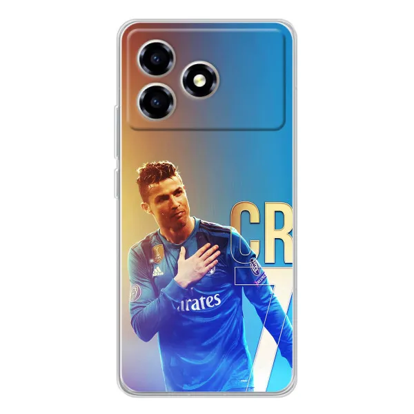 Чехол с принтом «CR7 Real» для ZTE Blade A36 Чехол с принтом «CR7 Real» для ZTE Blade A36