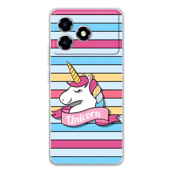 Чехол с принтом «Unicorn» для ZTE Blade A36 Чехол с принтом «Unicorn» для ZTE Blade A36