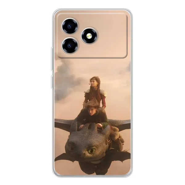 Чехол с принтом «Фильм дракон» для ZTE Blade A36 Чехол с принтом «Фильм дракон» для ZTE Blade A36