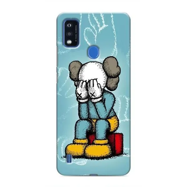 Чохол з принтом «Плач Bearbrick» для ZTE Blade A51 Чохол з принтом «Плач Bearbrick» для ZTE Blade A51