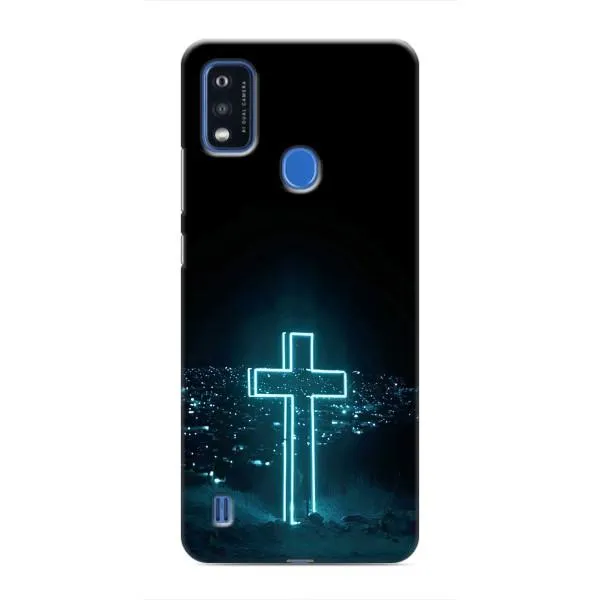 Чехол с принтом «Крест и город» для ZTE Blade A51 Чехол с принтом «Крест и город» для ZTE Blade A51