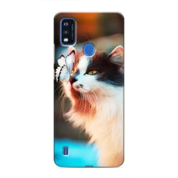 Чехол с принтом «Котик с бабочкой» для ZTE Blade A51 Чехол с принтом «Котик с бабочкой» для ZTE Blade A51
