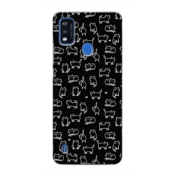 Чохол з принтом «Маленькі котики» для ZTE Blade A51