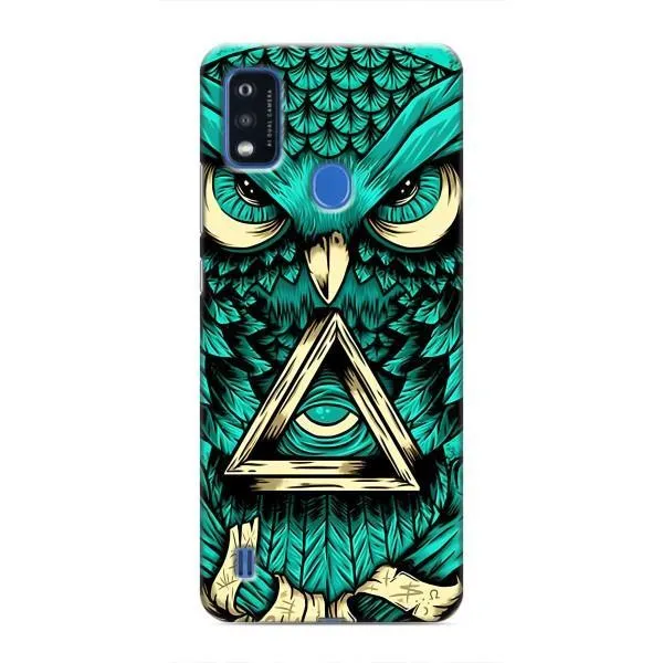 Чехол с принтом «Сова с глазом» для ZTE Blade A51