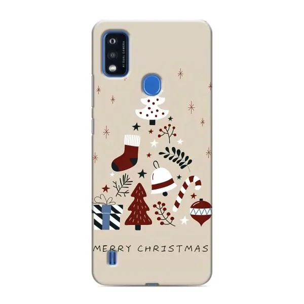 Чехол с принтом «Merry Christmas» для ZTE Blade A51