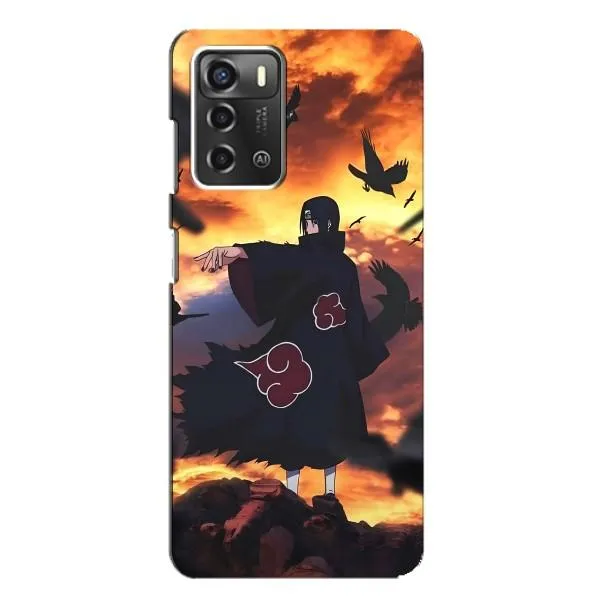 Чехол с принтом «Итачи с воронами» для ZTE Blade A52 Чехол с принтом «Итачи с воронами» для ZTE Blade A52