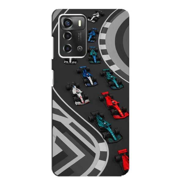 Чехол с принтом «Трасса Ф1» для ZTE Blade A52