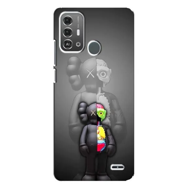 Чехол с принтом «Тело Bearbrick» для ZTE Blade A53 Pro Чехол с принтом «Тело Bearbrick» для ZTE Blade A53 Pro