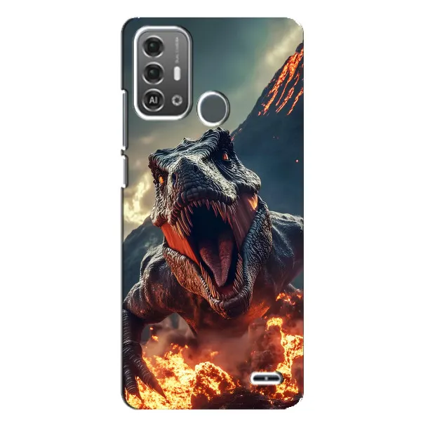 Чехол с принтом «Огненный динозавр» для ZTE Blade A53 Pro Чехол с принтом «Огненный динозавр» для ZTE Blade A53 Pro