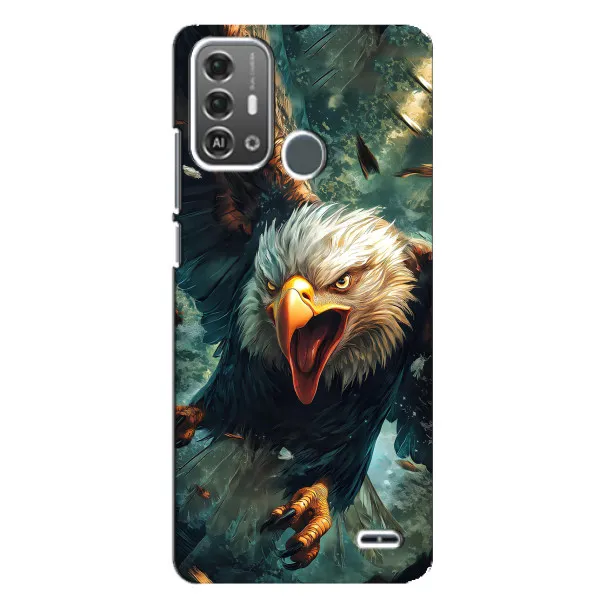 Чехол с принтом «Орел в полете» для ZTE Blade A53 Pro Чехол с принтом «Орел в полете» для ZTE Blade A53 Pro