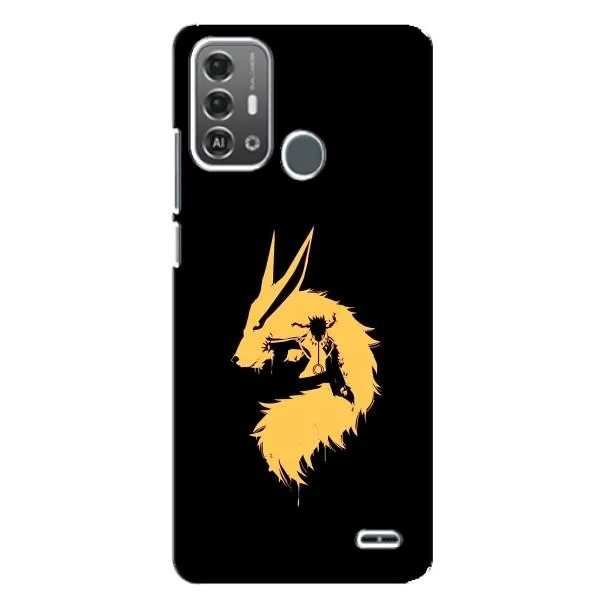Чехол с принтом «силуэт Курама Наруто» для ZTE Blade A53 Pro