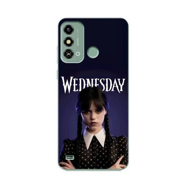 Чехол с принтом «Wednesday» для ZTE Blade A53 Чехол с принтом «Wednesday» для ZTE Blade A53