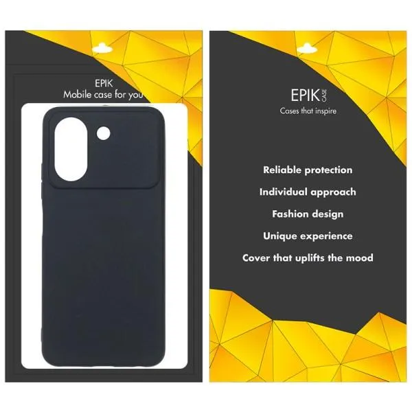 Чехол TPU Epik Black для ZTE Blade A54 4G — Черный — фото 4 Чехол TPU Epik Black для ZTE Blade A54 4G — Черный — фото 4