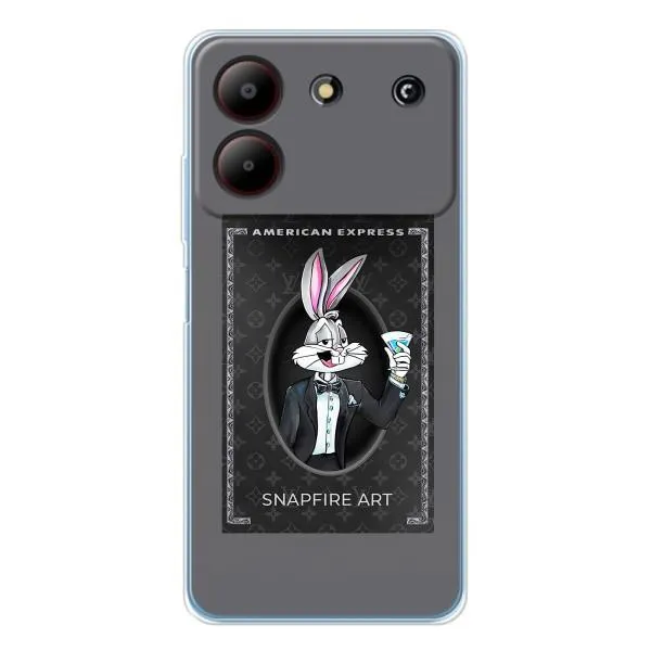 Чохол з принтом «Бакс Бані LV» для ZTE Blade A54