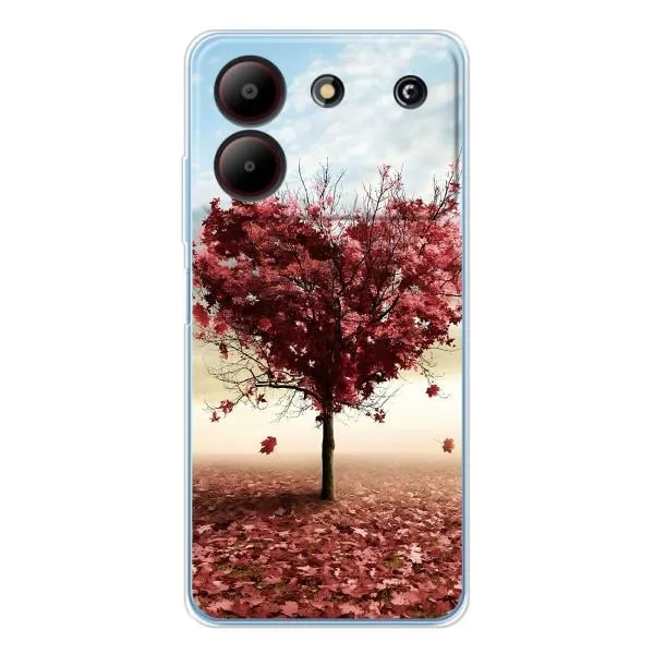 Чехол с принтом «Дерево сердце» для ZTE Blade A54