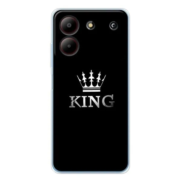 Чехол с принтом «KING» для ZTE Blade A54 Чехол с принтом «KING» для ZTE Blade A54