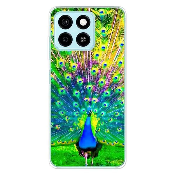 Чехол с принтом «Яркий Павлин» для ZTE Blade A55 Чехол с принтом «Яркий Павлин» для ZTE Blade A55