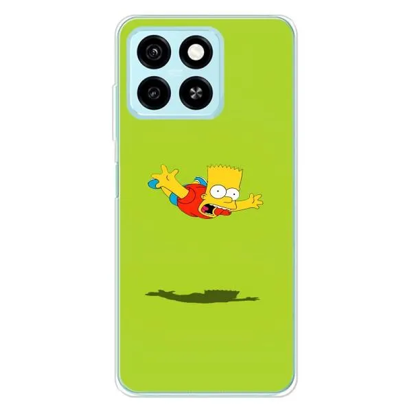 Чехол с принтом «Барт Симпсон» для ZTE Blade A55
