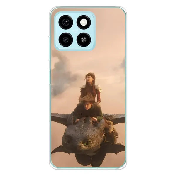 Чехол с принтом «Фильм дракон» для ZTE Blade A55