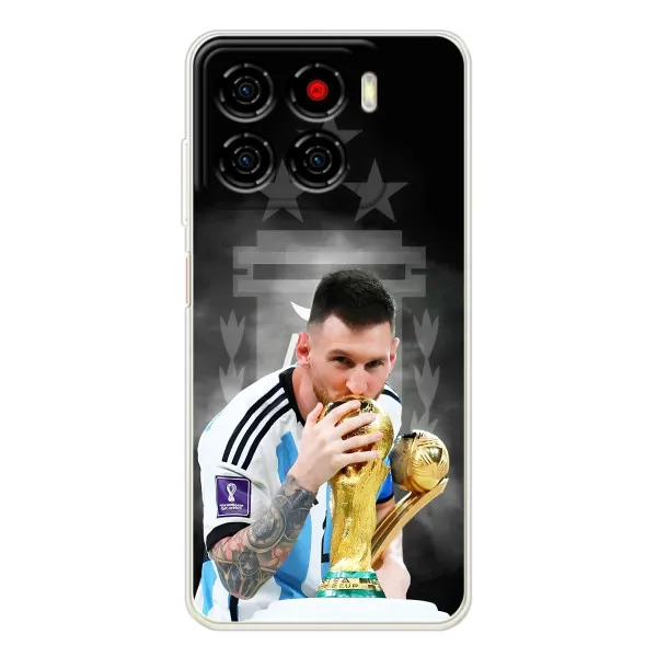 Чехол с принтом «Месси Чемпион» для ZTE Blade A56 Чехол с принтом «Месси Чемпион» для ZTE Blade A56