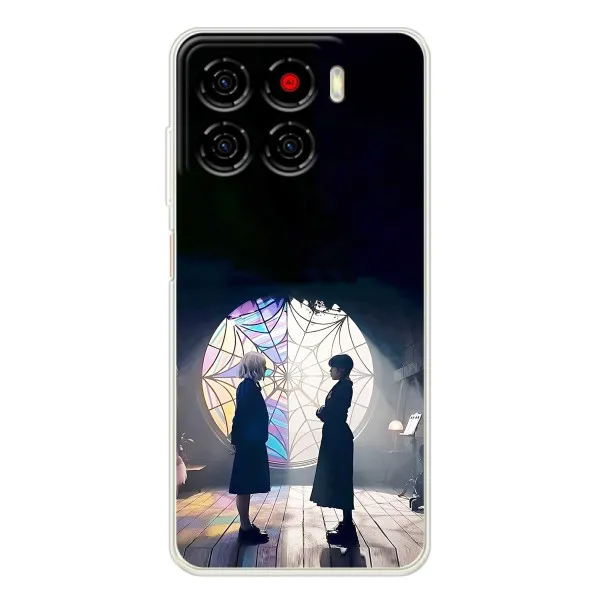 Чохол з принтом «Венздей та Інід» для ZTE Blade A56