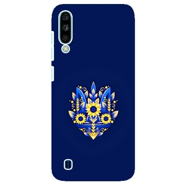 Чехол с принтом «Цветочный Герб» для ZTE Blade A7 (2020)