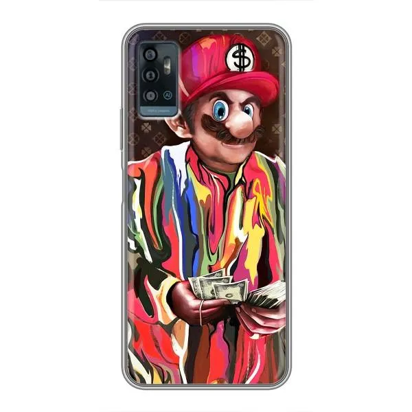 Чехол с принтом «Mario LV» для ZTE Blade A71