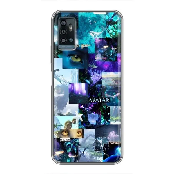 Чехол с принтом «коллаж Аватар» для ZTE Blade A71