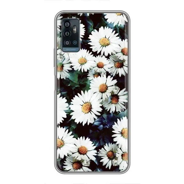 Чехол с принтом «Ромашки» для ZTE Blade A71 Чехол с принтом «Ромашки» для ZTE Blade A71