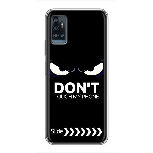 Чехол с принтом «Не трогай телефон» для ZTE Blade A71 Чехол с принтом «Не трогай телефон» для ZTE Blade A71