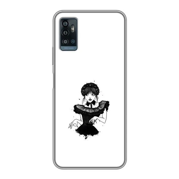 Чехол с принтом «танец Уэнздей» для ZTE Blade A71 Чехол с принтом «танец Уэнздей» для ZTE Blade A71