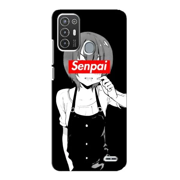 Чехол с принтом «Senpai» для ZTE Blade A72 Чехол с принтом «Senpai» для ZTE Blade A72