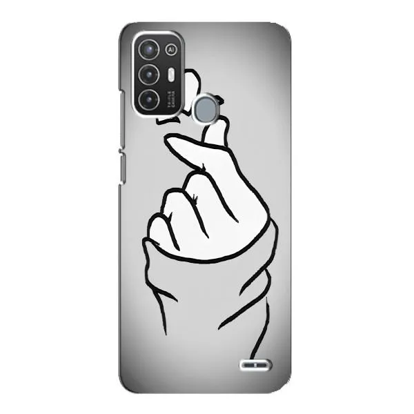 Чехол с принтом «Значок Love» для ZTE Blade A72