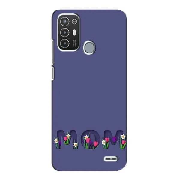 Чехол с принтом «Мама в цветах» для ZTE Blade A72