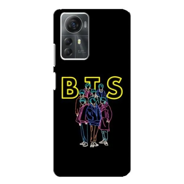 Чехол с принтом «BTS стайл» для ZTE Blade A72s
