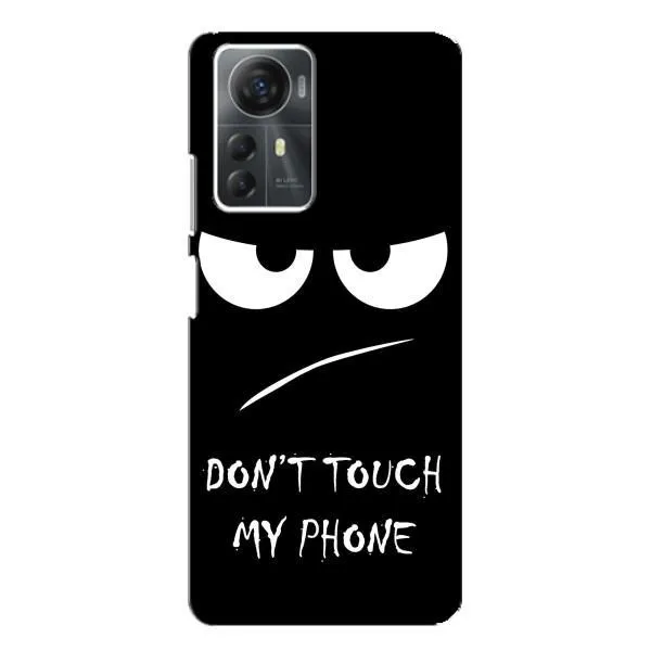 Чехол с принтом «Dont Touch» для ZTE Blade A72s Чехол с принтом «Dont Touch» для ZTE Blade A72s