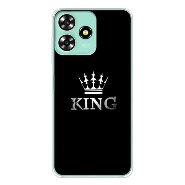 Чехол с принтом «KING» для ZTE Blade A73
