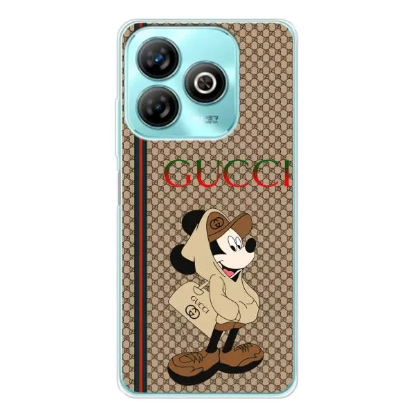 Чехол с принтом «Mickey GUCCI» для ZTE Blade A75 Чехол с принтом «Mickey GUCCI» для ZTE Blade A75
