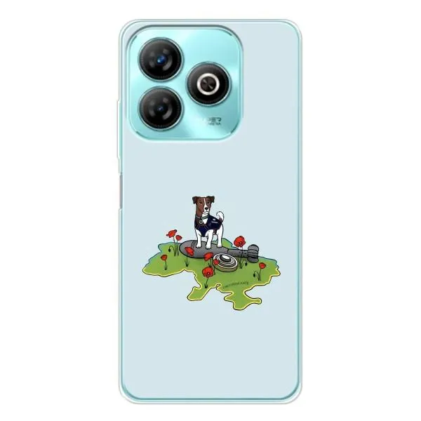 Чохол з принтом «Сапер Пес» для ZTE Blade A75 Чохол з принтом «Сапер Пес» для ZTE Blade A75