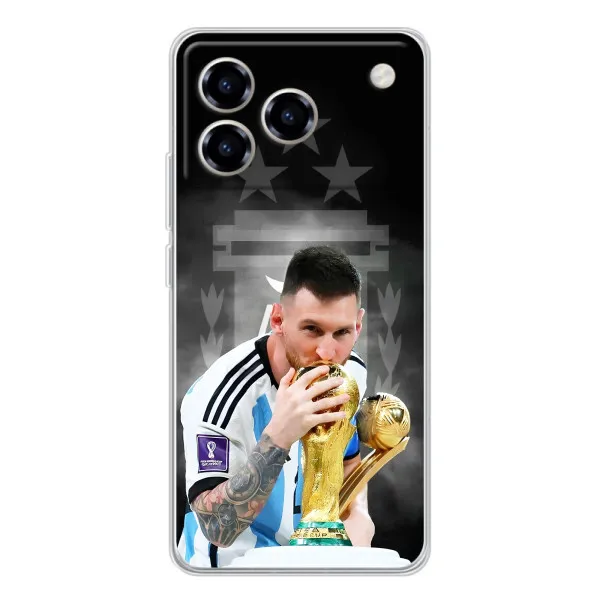 Чехол с принтом «Месси Чемпион» для ZTE Blade A76 Чехол с принтом «Месси Чемпион» для ZTE Blade A76
