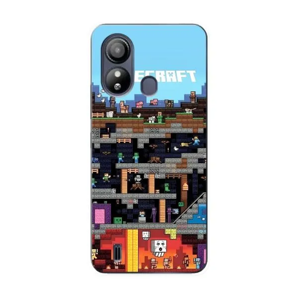 Чехол с принтом «фон Minecraft» для ZTE Blade L220 Чехол с принтом «фон Minecraft» для ZTE Blade L220