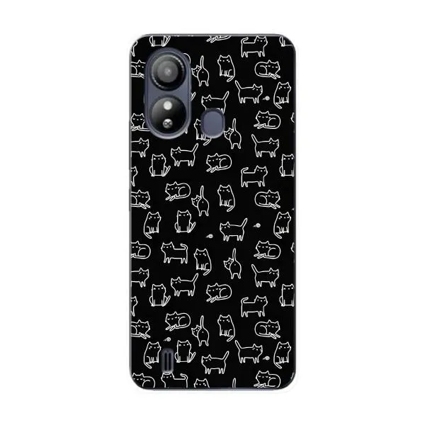 Чехол с принтом «Меленькие котики» для ZTE Blade L220