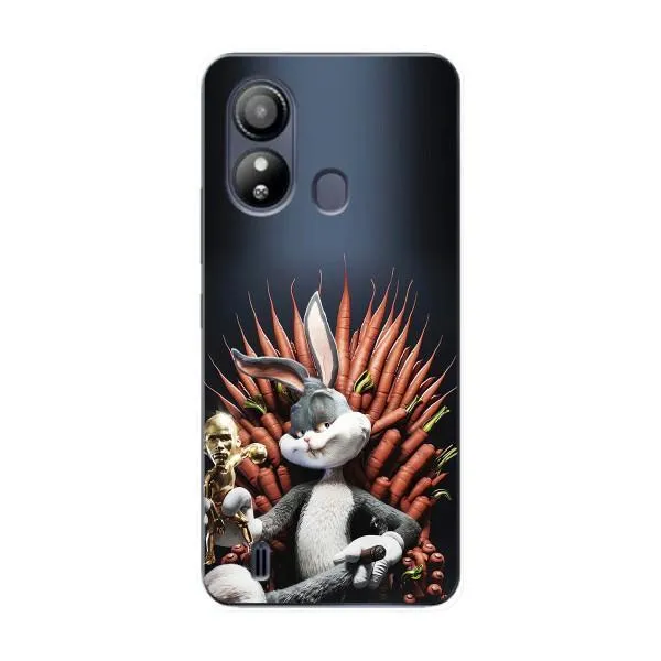 Чехол с принтом «Король Кролик» для ZTE Blade L220 Чехол с принтом «Король Кролик» для ZTE Blade L220